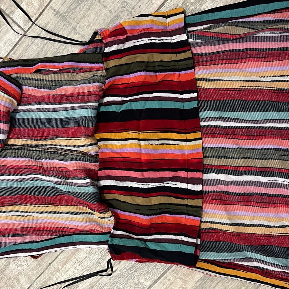 Free People Multicolor Striped Slip Dress - Picture 9 of 11